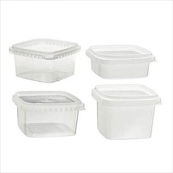 Square Pet Containers