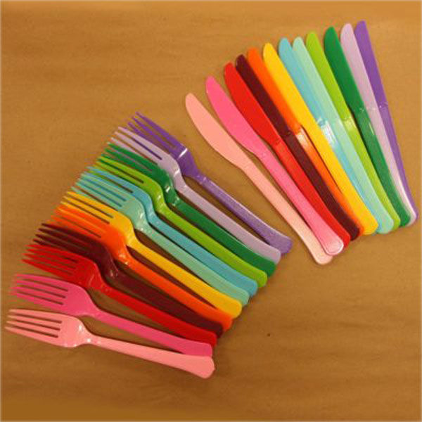 Colored Plastic Forks